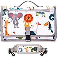 Los mejores  - LUDAZON Cambiador Bebe Portatil Impermeable- NUEVO MODELO 2021- Regalos Originales Para Bebes Recien Nacidos- Set…